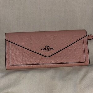 Coach Blush Envelope Wallet
